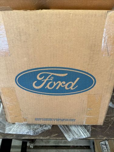 Ford steering wheel vinyl blue oem f6ac-3600-aaw nos