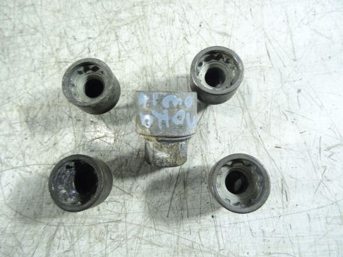 Vauxhall mokka mk1 locking wheel nuts &amp; key 2012 - 2019