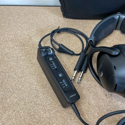 Bose a30 anr aviation headset w/ dual plug, bluetooth