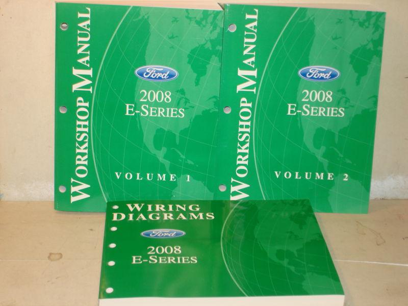 2008 ford e-series dealer service manuals