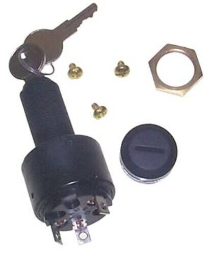 Mp39200 boat ignition switch, 3-position with cap off-run-start switch