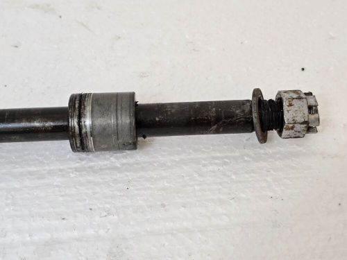 1976 honda xl175 fron wheel pivot bolt axle w hardware xl xl175&#039;76 hm 391