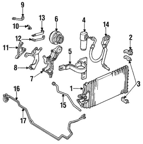 Genuine gm hose &amp; tube assembly 15959411