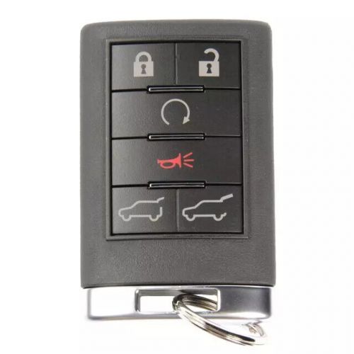 Genuine gm 6 button keyless entry remote key fob 22756466