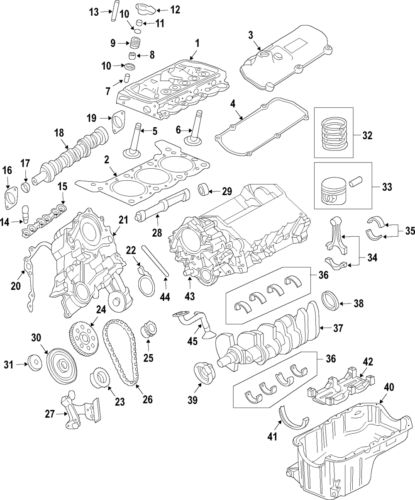 Genuine ford bearing 2l3z-6a333-c