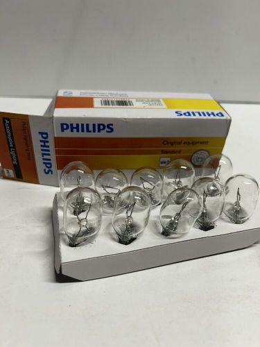 Lot of 10 phillips 7441cp standard miniature 7441 turn signal light bulb