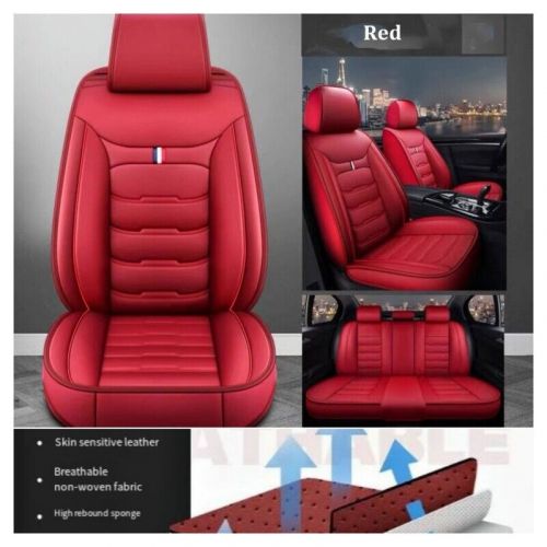 For bmw x2 car seat covers full set front&amp;back cushion pu leather waterproof a+