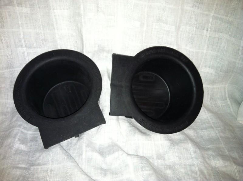 Ford f-150 expedition navigator cup holder insert set(2) 03-08 nice!!! clean!!!