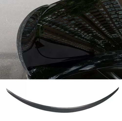 For 2020-2023 2021 2022 tesla model y real carbon fiber rear trunk spoiler wing