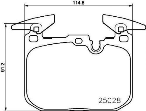 For bmw 320d 325d 330d 335d f30 f31 f34 m sport front rear brake pads sensors