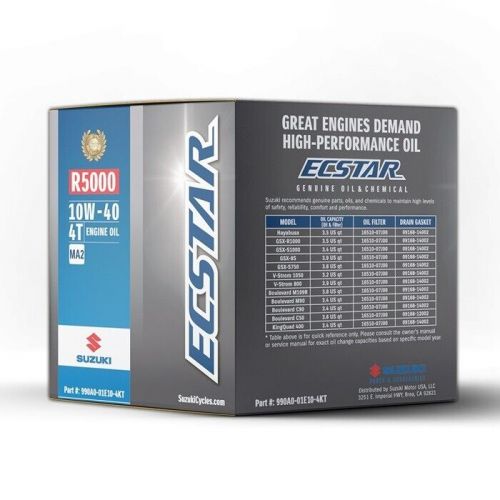 Suzuki r5000 ecstar mineral oil change kit 4 quart 990a0-01e10-4kt