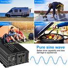 Pure sine wave 1000w 1500w 2200w 2600w dc 12v to ac 220v car power inverter adap