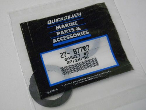 Mercury marine quicksilver mercruiser 27-87707 distributor gasket oem 2 each