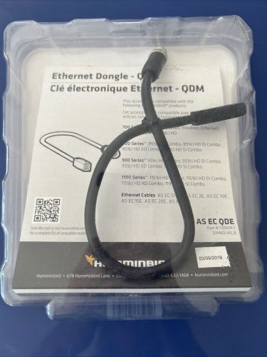 New - oem humminbird ethernet dongle adapter cable - as ec qde - #720074-1