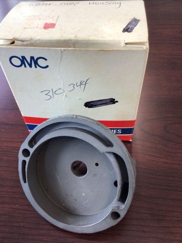 New oem omc johnson evinrude water pump housing 310344  0310344