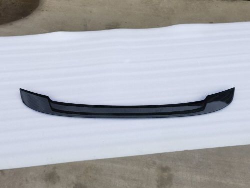 Carbon fiber style rear lip spoiler tail wing for honda accord sedan 2023-2025