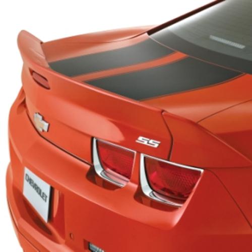 11-13 chevrolet camaro spoiler kit blade dovetail style inferno orange 92234291