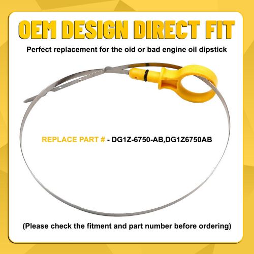 For ford explorer edge lincoln 3.5l engine oil level dipstick dg1z-6750-ab a