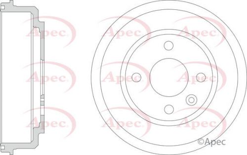 Brake drum rear drm9225 apec 96853514 genuine top quality guaranteed new