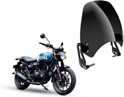 Hunter 350 tinted screen windshield suitable for royal enfield