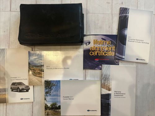 2011 subaru forester owners manual oem free shipping