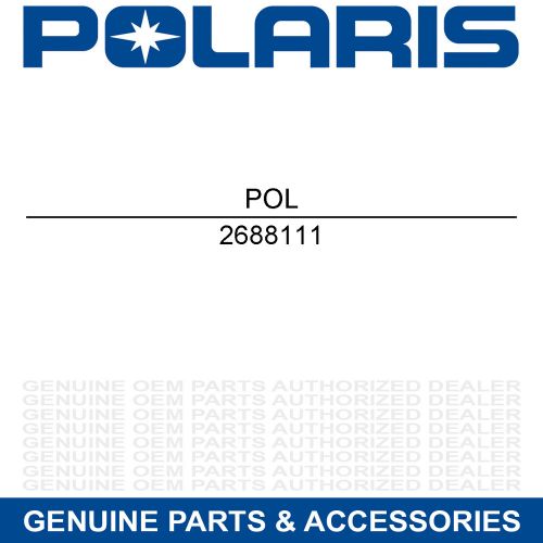 Polaris 2688111 asm-seat cover race iq 600 widetrak