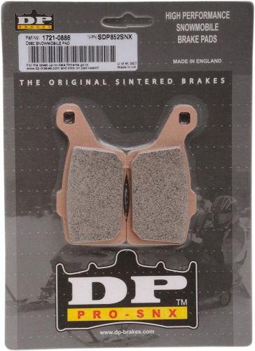 Dp brakes snx high friction hh+ snowmobile pads brake pad snow #sdp852snx