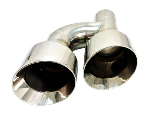 Exhaust tip 2.25  inlet 4.00 outlet 12.00 wd-se40012-225-hp-ss dual double wall