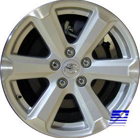 Refinished toyota highlander 2008-2010 17 inch wheel,