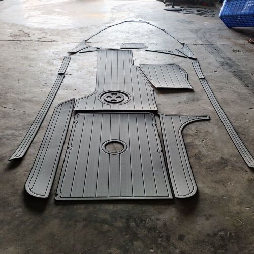 2010-2017 malibu 247 lsv cockpit pad boat eva foam faux teak deck flooring mat