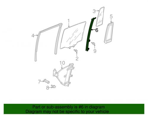 Genuine honda division channel 72731-s9v-a01