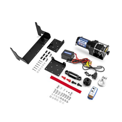 3000lb electric winch kit with winch mount for polaris xplorer magnum sportsman