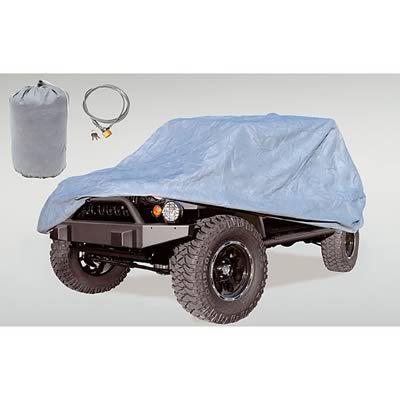 Rugged ridge 1332172 cover polypropylene gray jeep kit