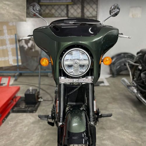 &#034;chife fairing, astral green &#034; fit for royal enfield super meteor 650