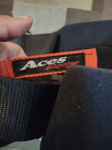 Aces racing four-point off-road harness with ez buckle and 2 inch padding