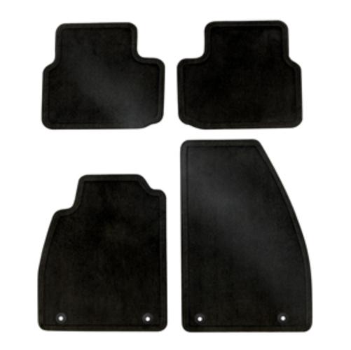 2013 chevrolet malibu front & rear jet black factory floor mats 22857650