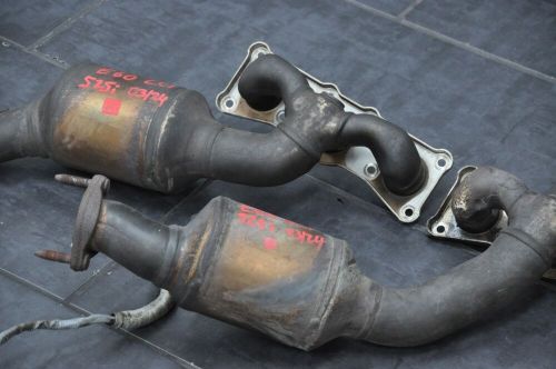 Catalytic converter 7568621 bmw e60 e61 523i 525i 530i n53 exhaust manifold header cat-