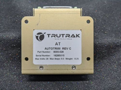 Cessna 172 trutrak autopilot 24v auto trim