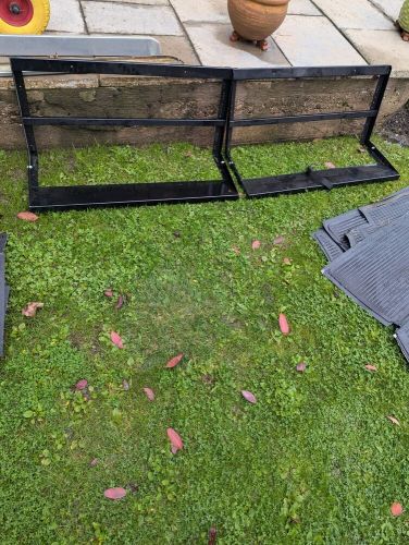 Land rover defender 90 rear bench seat frames