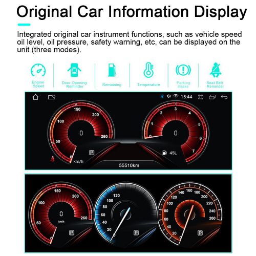 Android 14 car stereo 12.3&#034; 8-core 128gb carplay gps sat nav for bmw x1 f48 nbt-