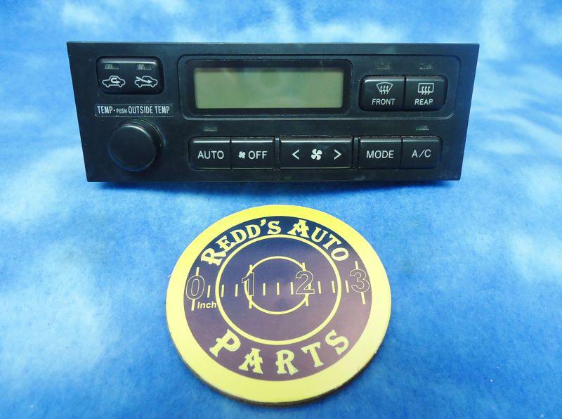 99-02 toyota solara digital ac heat climate control 55900-33220 oem used 256r