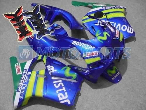 Free tank pad! aftermarket fairing body kit for honda cbr250r mc19 1988 1989 aa