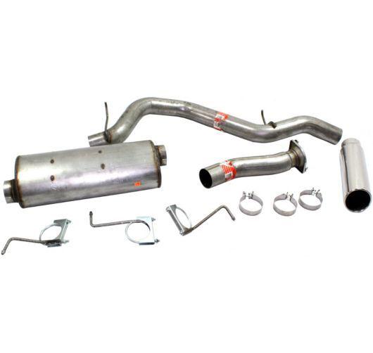 Exhaust system open box chevy chevrolet silverado 2500 hd heavy duty 3500 sierra