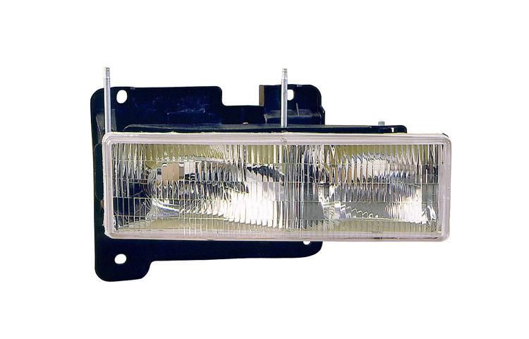 Driver side replacement headlight composite head lamp chevy gmc - 15034929