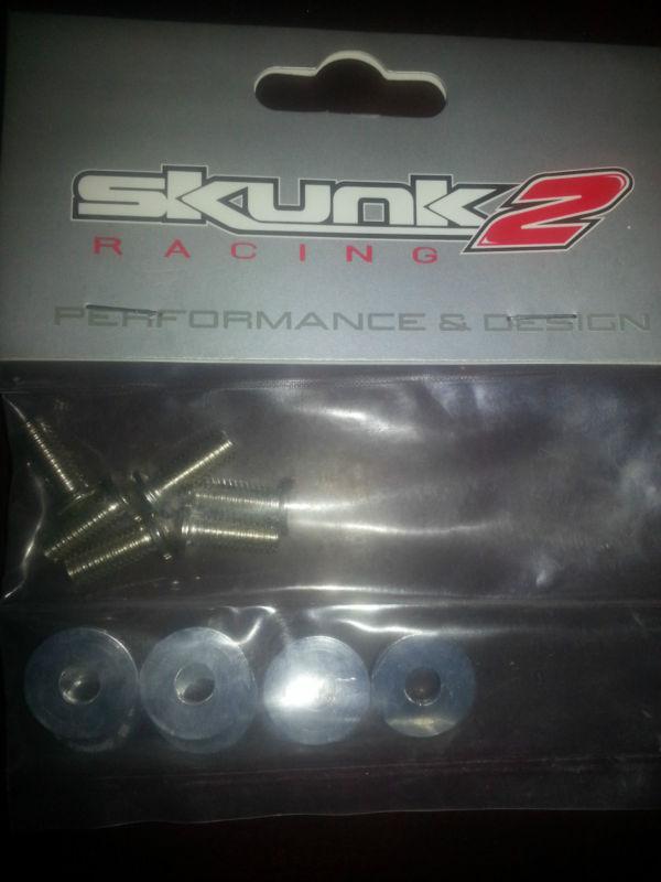 Skunk2 universal fender washer kit 6mx1 silver