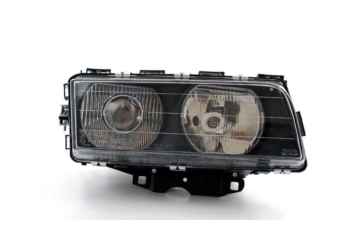 Right passenger side replacement headlight hid type 95-98 bmw e38 7-series