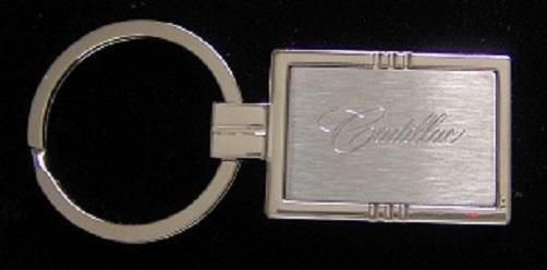 Cadillac - factory template engraved key ring