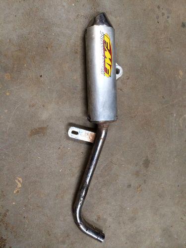 Yamaha blaster 200 fmf fatty pipe with power core 2 silener 1988-2006 used