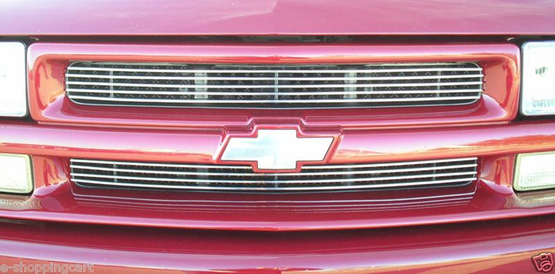 Billet grille grill chevy s-10 98 99 00 01 02 03 04 upper grille