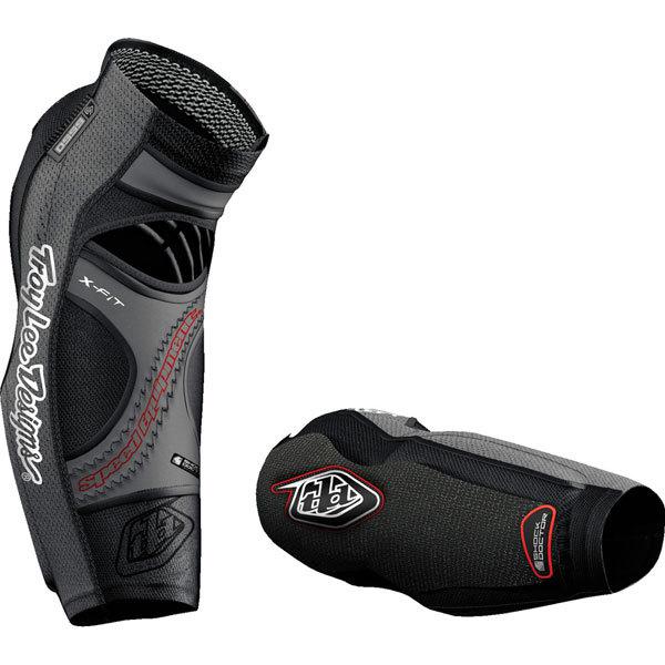 Black l troy lee designs eg 5550 long elbow/forearm guards